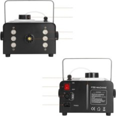 Kasutatud suitsumasin UKing 1500W LED RGB tank 1l Kaugjuhtimispult 6 min Küte