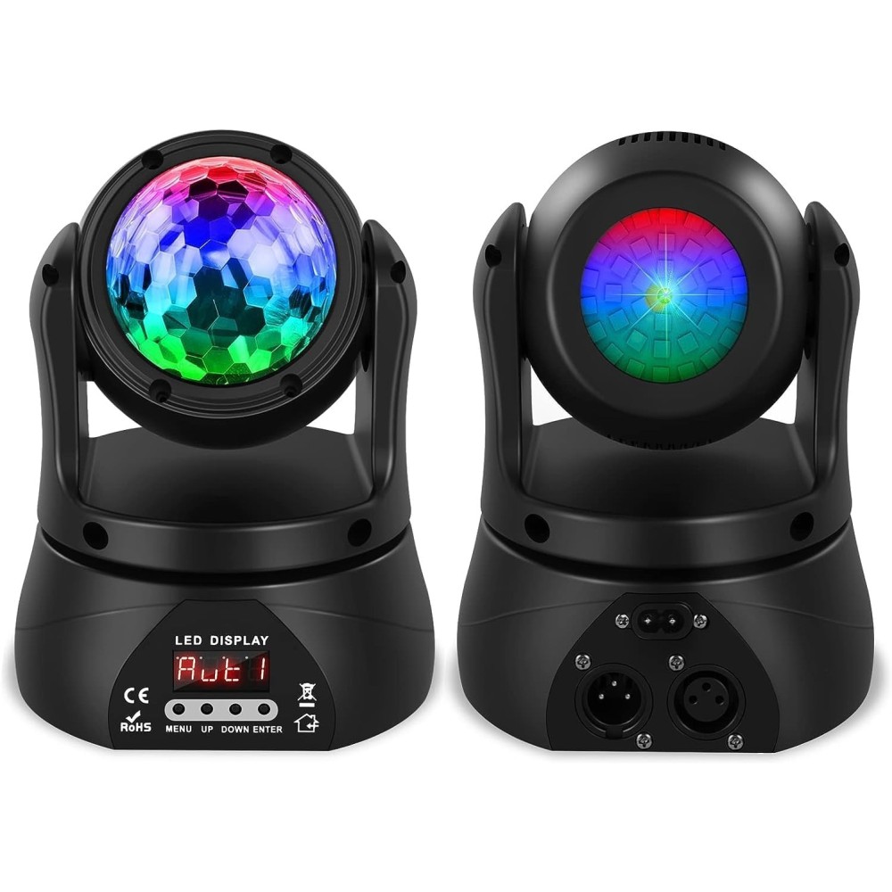 Disco-Ball ZQ02090 u`king Mini-Moving-Kopf für Events