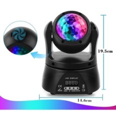 Disco Ball ZQ02090 U`king mini pokretne glave za događaje