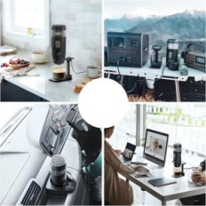 Portable Hybrew H4A 3in1 coffee machine for 12V car from case