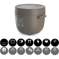 Μίνι rescowar Ασία 0.45l Misa κεραμικά LED 7 Λειτουργία 220V