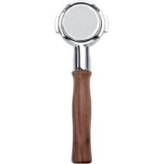 Portafilter NORMCORE 58mm senza cestino con manico in noce base 22G, nessun set