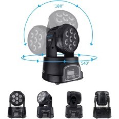 Reflector DJ Betopper LM70S 7x8W RGBW, Akwynek Zamkowo / DMX, 2 piezas