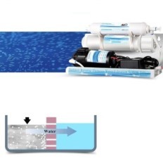 Systém filtračního filtračního filtračního filtračního filtru GeekPure 5 stupňů s osmózou a filtrem 75gn