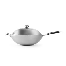 Επαγωγή Wok τηγανίζοντας το τηγάνι 36cm Επαγωγή Wok - Hendi 239773