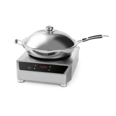 Induktio Wok paistinpannu 36cm Induktio Wok - Hendi 239773