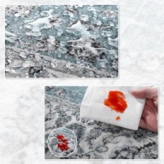 Carpet Caromio 160x230cm Vedenpitävä liukumaton sininen