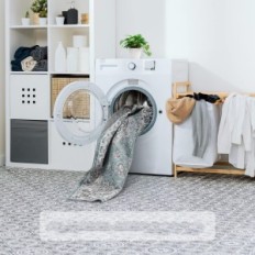 Carpet Caromio 160x230cm Veekindel libisemiskindel sinine