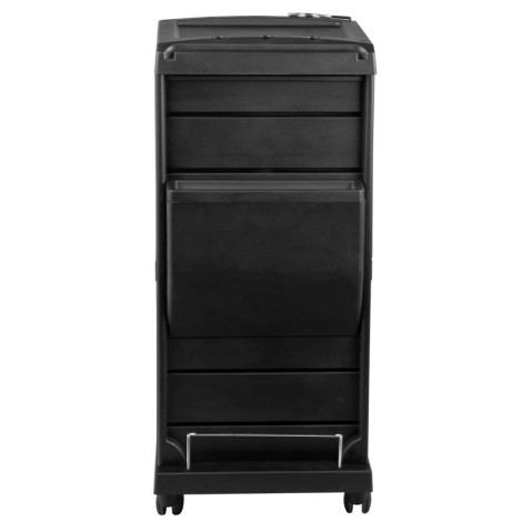 Asistente de peluquería Gabbiano 100c negro — vista frontal