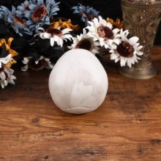 Scheletro di plastica appeso. Decorazione dello scheletro su una festa di casa