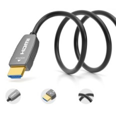 Vlákno Optic HDMI Kabelová ruuipro 8K CL2 2.1 48Gbps 7.6 m Optický kabel pro Ultra HD obrazový přenos