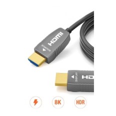 Καλώδιο HDMI οπτικών ινών RUIPRO 8K CL2 2.1 48GBPS 7,6 m οπτικό καλώδιο για τη μετάδοση εικόνας Ultra HD