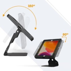 POS STAND TABLET COMPUTIBLE S IPAD 10.2 "GEN 7 8 9, ROTARY, ZATVORENÉ