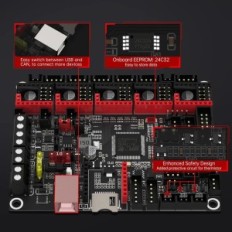 Hovedkort Bigtretech Skr 3 Mute Silent Board 32Bit Control Plate 3D-skriver