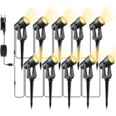 Garden lighting Svater Outdoor, 32 m, 3000 LM, 10x2W, 27V, IP65, 10 pcs.