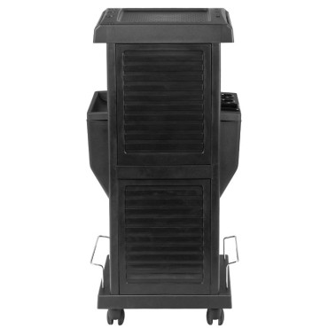 Gabbiano Friseur-Assistent 100c Schwarz — Vorderansicht