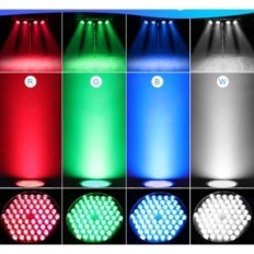 Professional LED Lighting Par 120W RGBW for Események és rendezvények 2db.