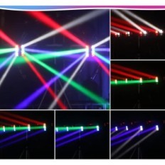 Izložba Disco Betopper 8x3W RGBW 240V 45W obojena svjetiljka