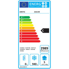 Tasuta uksekapp Profi Line 6 x GN2 / 1 1260L - Hendi 232149