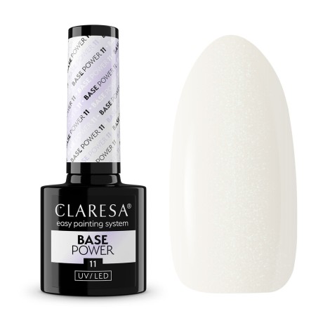 Claresa Power Base 11 - 5g Nagel-Basecoat mit Haftvermittler — Vorderansicht