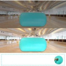 Used PPXIA inflatable shaft for gymnastics with exercise pump