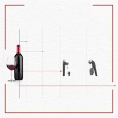 Coravski bezvremenski vinski sustav šest + 3 kapsule plava