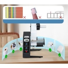 Automatico CGOLENWALL Etichetta Dispenser Velocità e dimensioni regolabili