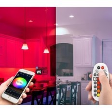 10 Pažangių RGB Geyuey Bluetooth 5W 350 LM LED lempos