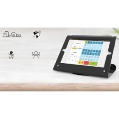 Rackbälte för iPad till 10,2 "Roterande 360 ° Anti-Discrey Black