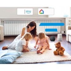 Sarja 3 Salcar WiFi Alexa Google Tuya termostaatit paristoilla