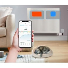 Σετ από 3 Salcar WiFi Alexa Google Tuya θερμοστάτες με μπαταρίες