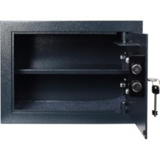 Dépôt de coffre-fort Génie Main avec verrouillage double clé, 24l