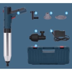 Piston électrique pour toilettes avec 4 conseils, pression d'air