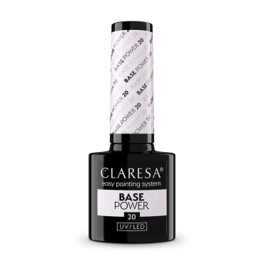 Claresa Power Base 20 - 5g Nagelverstärkender Unterlack — Vorderansicht