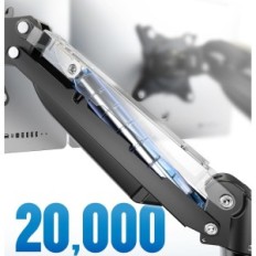 Σταθείτε για δύο οθόνες Huanuo HNDS6 13-32 ίντσες VESA 75/100 mm