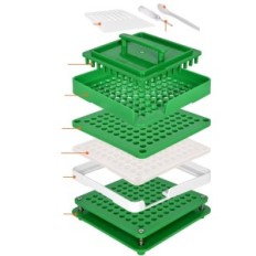 Tentoonstellingsmachine voor het vullen van de WANANFU CFM100-000-EU-capsules