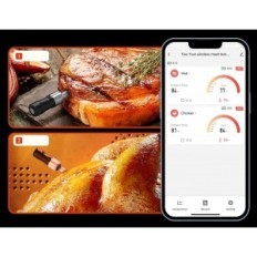 Masový teploměr Alphabot K1 Bezdrátová, 2 sondy, Bluetooth 150m