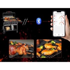 Mäsový teplomer alphabot K1 Bezdrôtové, 2 sondy, Bluetooth 150m
