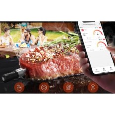 Kødtermometer Alphabot K1 Wireless, 2 Probes, Bluetooth 150m