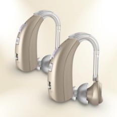 Begagnade Delmicure VHP-1303 Hörselhjälpmedel med brusreducering, guld, 2 st.