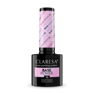 Claresa Power Base 13 - 5g Srednje gosta baza za nohte — sprednji pogled