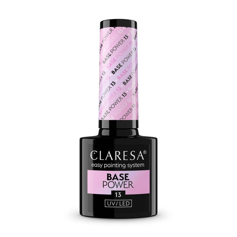 Claresa Power Base 13 - 5g Srednje gosta baza za nohte — sprednji pogled