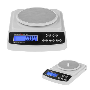 Presná laboratórium SBS-LW-500/10 až 600 g / 0,01 g