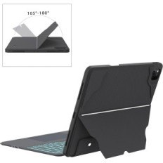"Roofei" dėklas su klaviatūra ir "TouchPad iPad Pro 12.9" QWERTZ BACKLIT