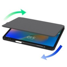 "Roofei" dėklas su klaviatūra ir "TouchPad iPad Pro 12.9" QWERTZ BACKLIT