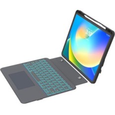 Straintei pouzdro s klávesnicí a touchpadem iPad Pro 12.9 "Qwertz podsvícený
