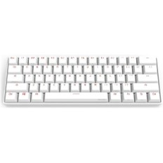 Skadad mekanisk tangentbord majs Anne Pro 2 RGB, Bluetooth 5.0 Vit