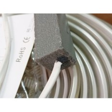 LED PCING 230V 15m 120 diod s EU, 4000K zástrčka, bílá, po opravě