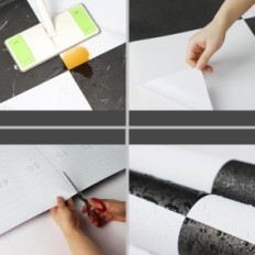 Výstava vinylová podlaha Oxdige samolepicí 6m², 0,6 x 10 m