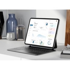 EARTO iPad Air 13 Pro-Tastatur 12.9 Magnetic M01-A29-BK-FR-B Azerty